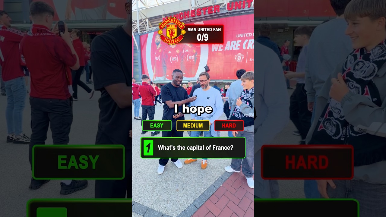 How Smart Is A Man United Fan?