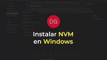 Instalar NVM en Windows