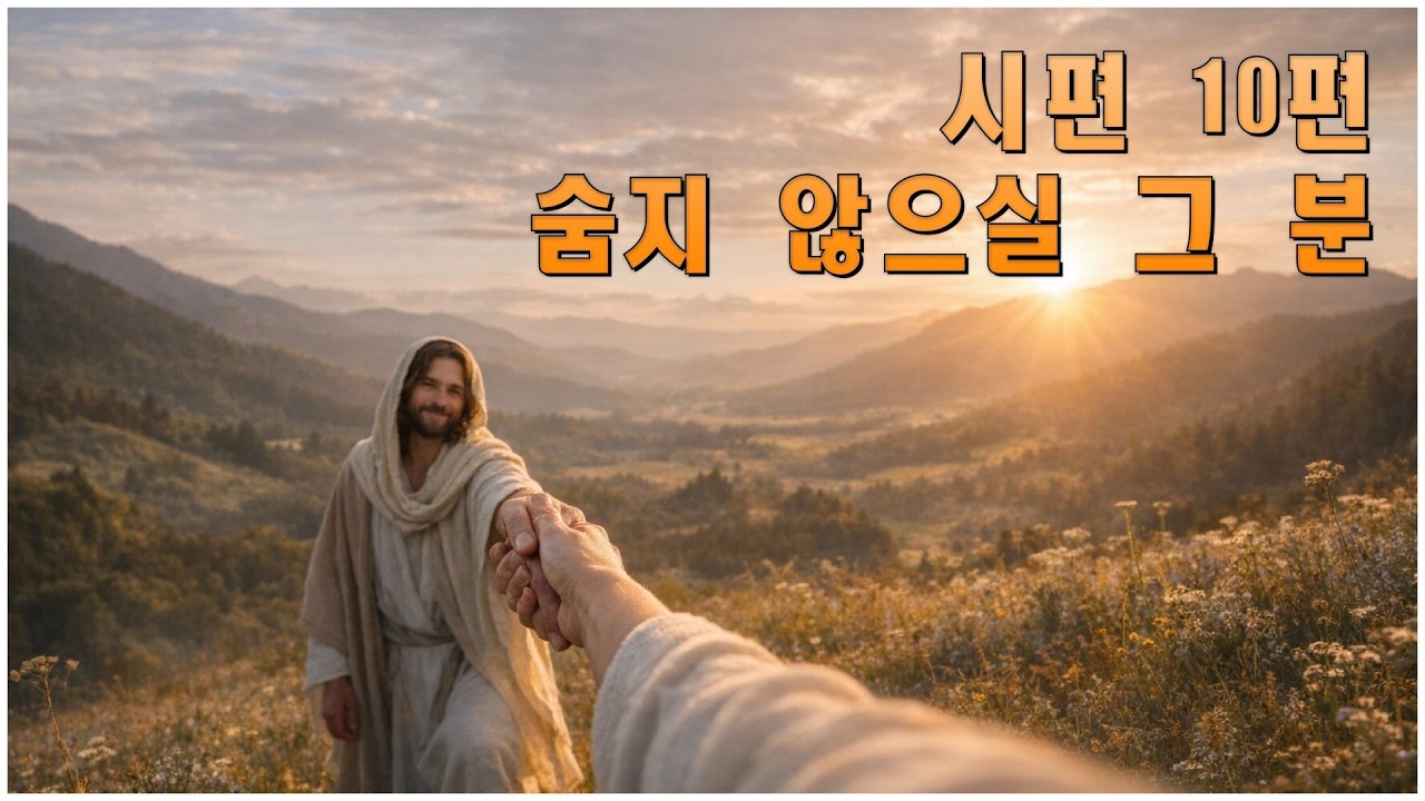 시편 10편_숨지 않으실 그 분