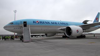 Korean Air Cargo első járata megérkezett Budapestre - 354