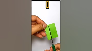 I alphabet letter cutting design