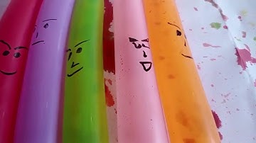 Mixing Slime🌈 With Funny🎈 Balloons!!!Satisfying Slime video #3