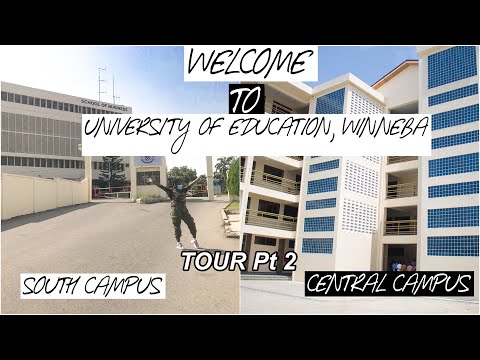 GHANA’s BEST EDUCATIONAL UNIVERSITY TOUR | UEW SOUTH AND CENTRAL CAMPUS TOUR | pt 2