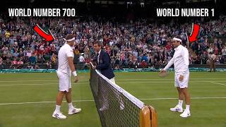 When Tennis World No 1 faces World No 1000 | How Big is the Difference?
