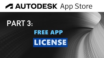 All about Autodesk App store, Part 3:  Free App License