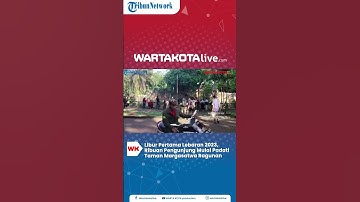 Libur Pertama Lebaran 2023, Ribuan Pengunjung Mulai Padati Taman Margasatwa Ragunan