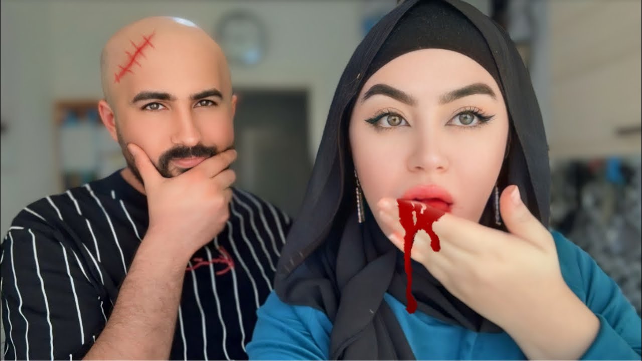 أول مقلب سعلت دم🩸قدام زوجي 😱!!ياحرام خاف كتير 😂