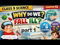 why do we fall ill class 9 | why do we fall il class 9 notes |