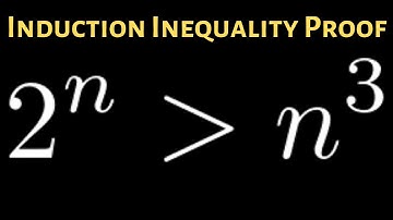 Induction Inequality Proof: 2^n greater than n^3