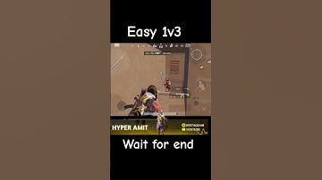Easy 1v3 wait for end 😎#bgmi #viral #viralshort #youtubeshorts #subscribe #shorts #shortvideo