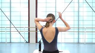 Hair Tutorial with Charlotte Hermann - How to Make a Low Bun | Centre for Dance Education