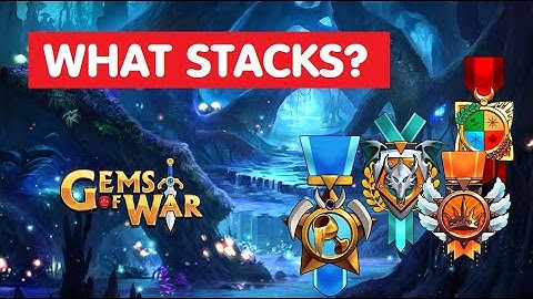 Gems of War Medals! What stacks? How to Use, Easy guide & tips!