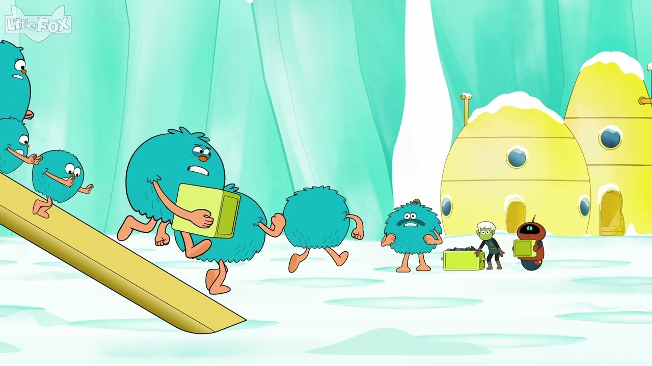 33 Space Patrol, Mission to Planet Freeze 3  A Crack in the Ice   Little Fox