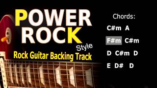Power Rock #2 (Joe Satriani, Steve Vai.. style) Guitar Backing Track 138 Bpm Highest Quality chords