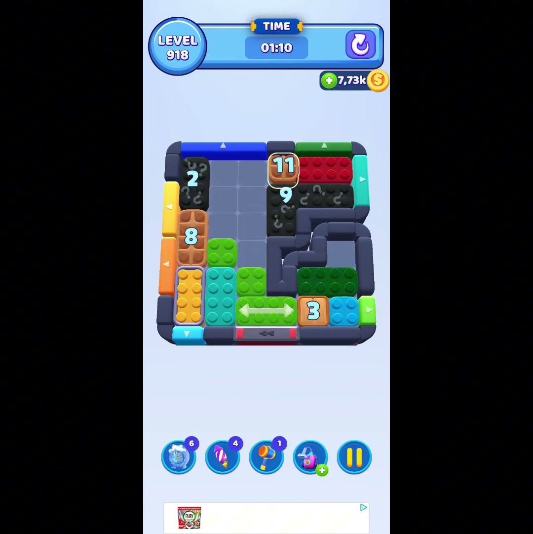 Color Block Jam - Level 918 solution #games #gaming #puzzle