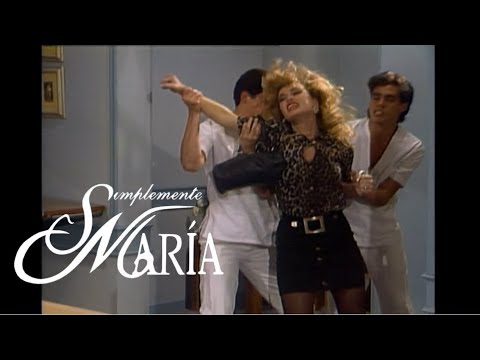 Simplemente Maria (1989) Lorena hace un escándalo en el hospital