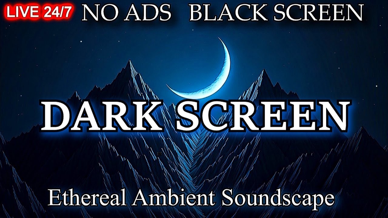 Tranquility Deep Sleeping Music (No Ads) Black Screen Sleep Music, Healing Frequency Soundscape