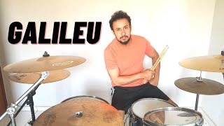 Video thumbnail of "Fernandinho- Glileu- Drum cover (Luan Lima)"