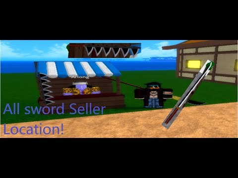 Roblox Project One Piece All Sword Seller Location Youtube