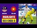 Highlights: U23 Malaysia - U23 Việt Nam | Siêu phẩm bùng nổ cầu trường, "bẻ nanh hổ" đầy thuyết phục image