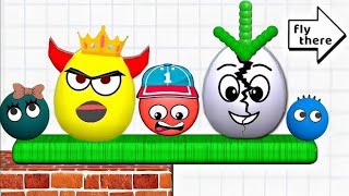 😂 We Beat 3×3 Player (100,000,000) 🌈 Hide Balls 🆚 Draw To Smash 🆚 Lucky Balls 2048 Gameplay part 109 screenshot 3