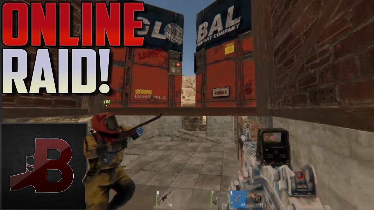 WE GOT ONLINE RAIDED in RUST! - YouTube