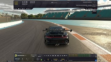 iRacing MIAMI F1 LAPGUIDE NEW PORSCHE CUP 992.2 1:55.248