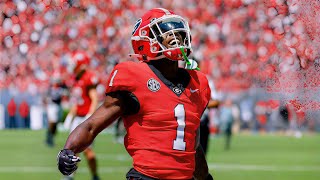 Zachariah Branch Rare High Quality Clips For Edits Georgia Bulldogs Upscaled With Topaz