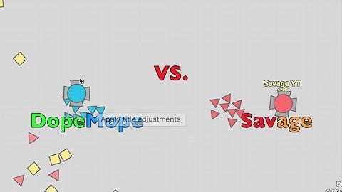 Sandbox 1v1 Vs. Savage - Diep.io