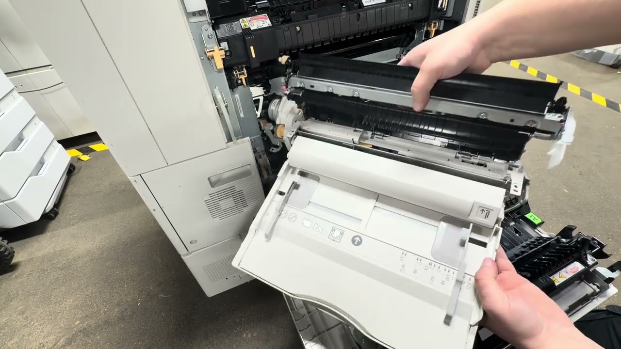 How to Remove/Install Xerox AltaLink c8170 Bypass tray (tray 5