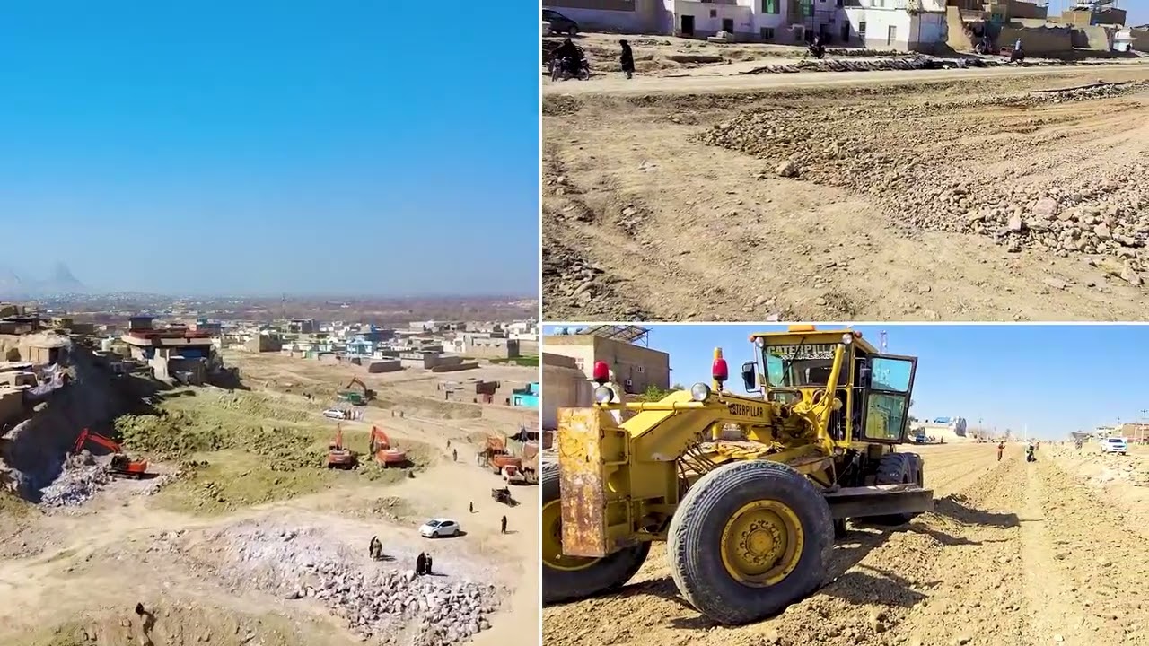 کندهار ښار کي د احمدشاهي جادې د وصل کولو چاري په منظم او چټک ډول مخته رواني