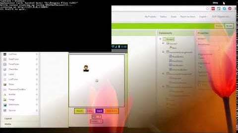 MIT App Inventor 2 - Live Testing on the Emulator