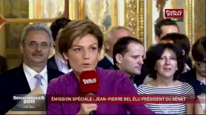 Emission spéciale suite à l'élection du président du Sénat - Evénement (01/10/2011)