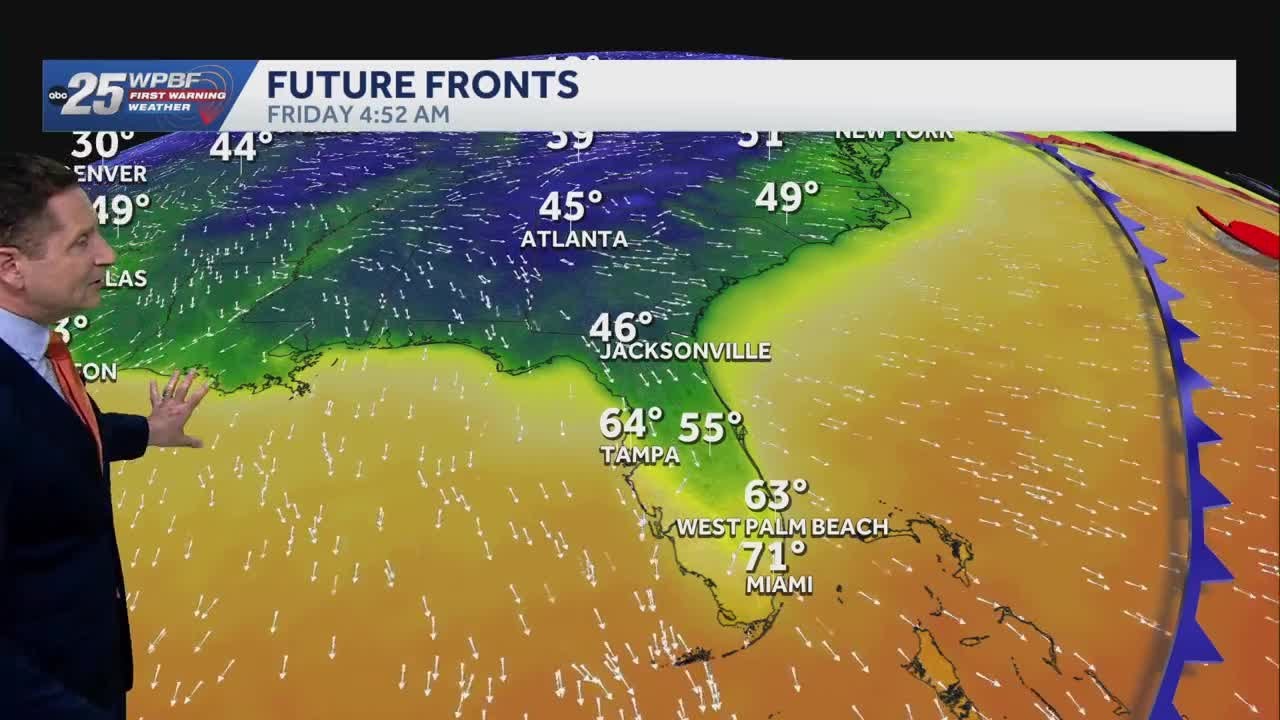 Much cooler air is moving in - YouTube