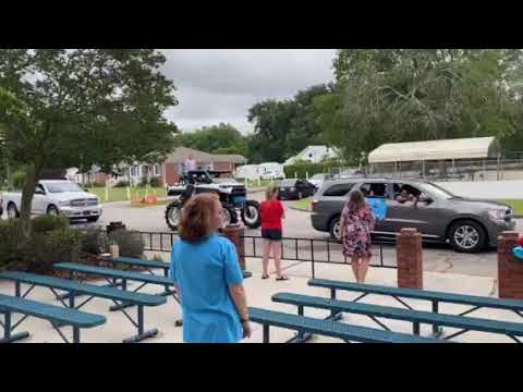 Fairview Heights Elementary School fifth grade send off parade 6 11 2020