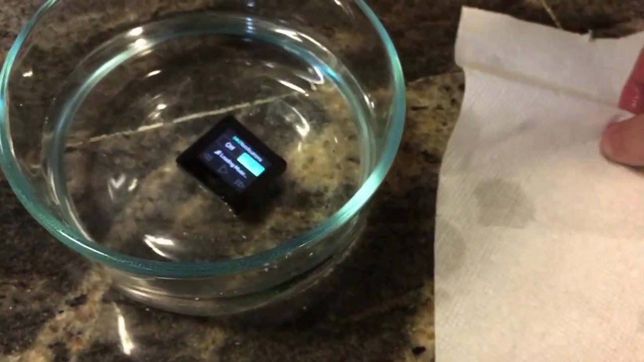 Fitbit Blaze Water Test - YouTube