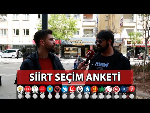 Siirt Sayaçlı Seçim Anketi: Bir Parti Tüm Vekilleri Alıyor Gibi