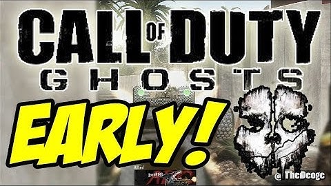 CALL OF DUTY GHOSTS EARLY - MP SPAWN MAPS DAY1 @BiblicalReaper @TheSgtGhost