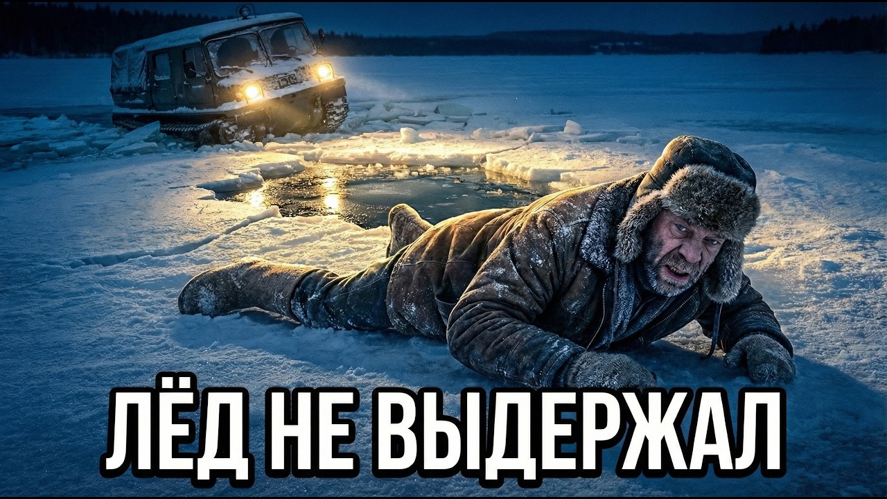 Трагедия на зимнике. Геологи стали заложниками ледяного озера