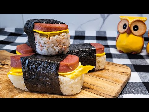 How to Make Spam Musubi with Bacon and Egg – Home Is A Kitchen