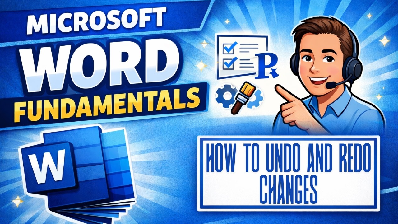 How to Undo and Redo in Microsoft Word (Ctrl+Z & Ctrl+Y Explained ...