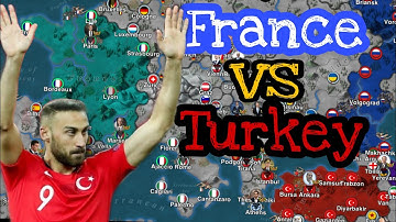 Mod Review World Conqueror 4:Current World mod (France VS Turkey)