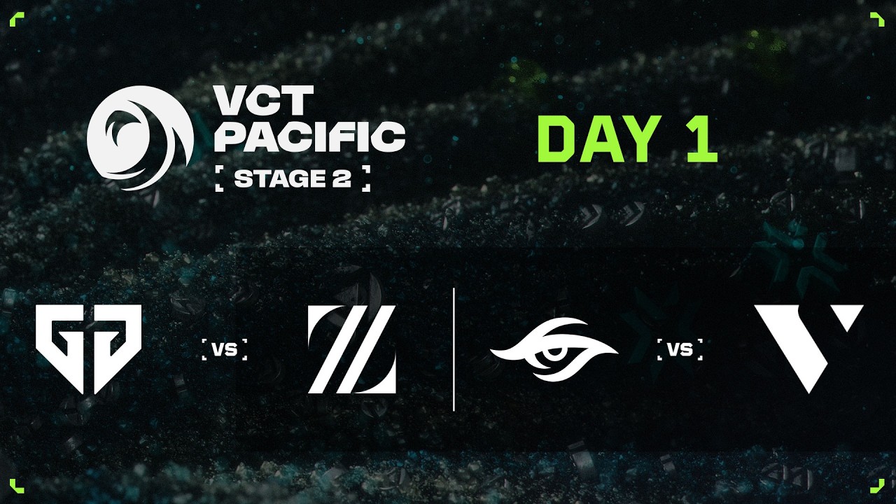 GEN vs ZETA / TS vs VL - VCT 퍼시픽 - 스테이지 2 - 그룹 스테이지 - Day 1