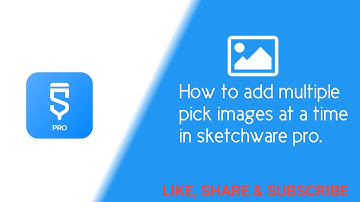 How to add multiple pick images at once in sketchware pro.