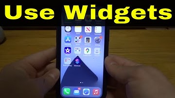 How To Use Widgets In IOS 14-Tutorial