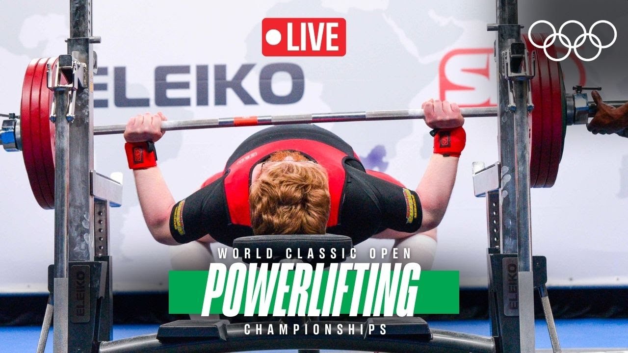 Powerlifting World Cup to be shown live