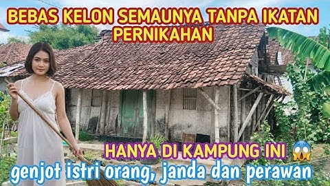 GRATIS !! BEBAS KELON DENGAN WARGA KAMPUNG TANPA IKATAN || namun kini tertimbun lahar gunung berapi