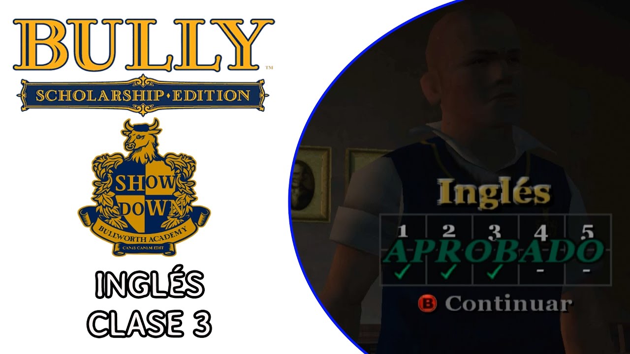 GUÍA CLASES Bully Scholarship Inglés 3 YouTube