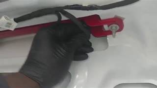 Chevy Malibu trunk switch replacement and center brake light
