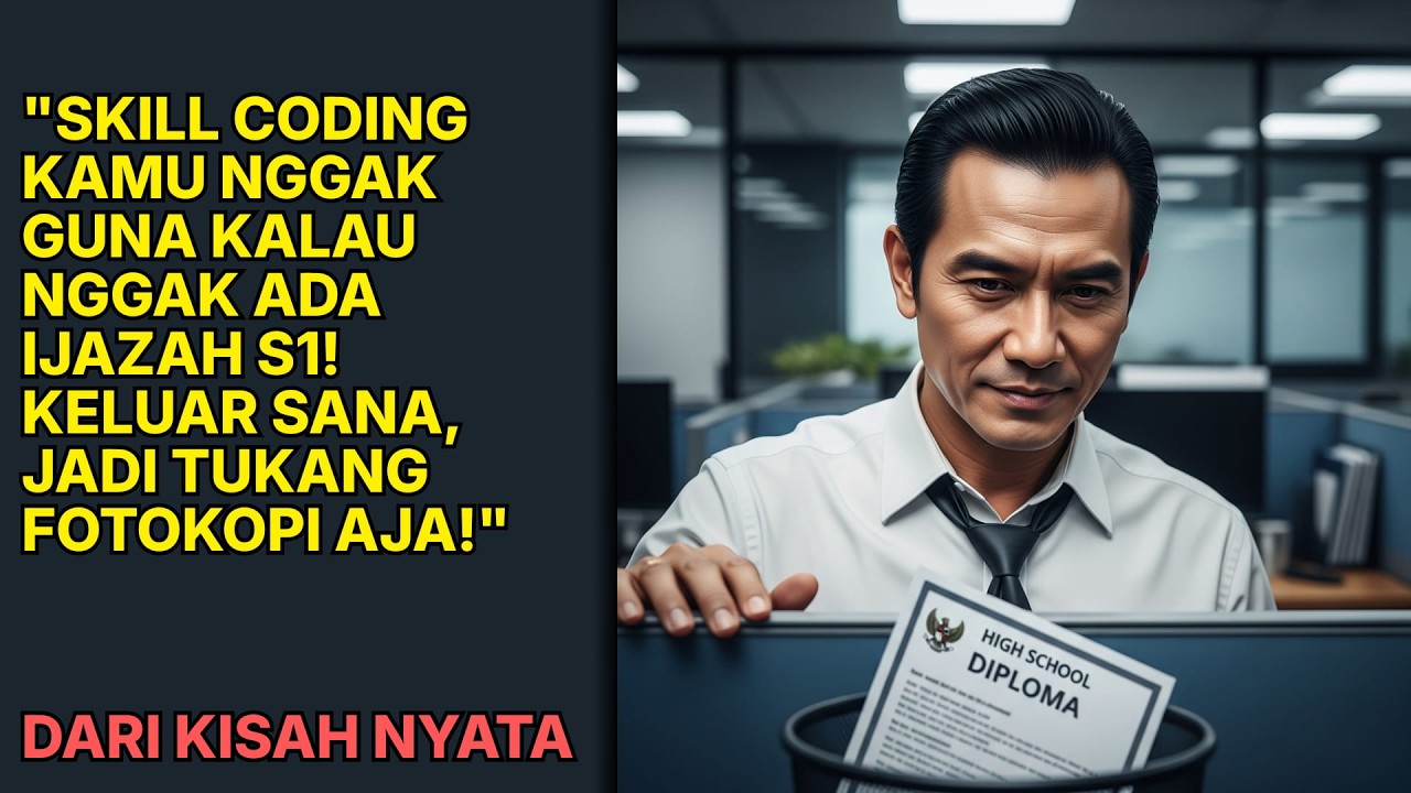 Dipecat karena Cuma LULUSAN SMA, Bos Menyesal Saat Aku Kembali Jadi KONSULTAN AHLI Bayaran DOLLAR!